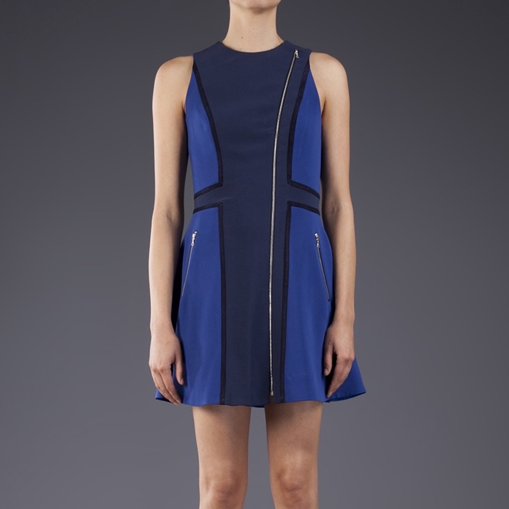 $600 Rag & Bone Rae Fit Flare Dress - Picture 2 of 7